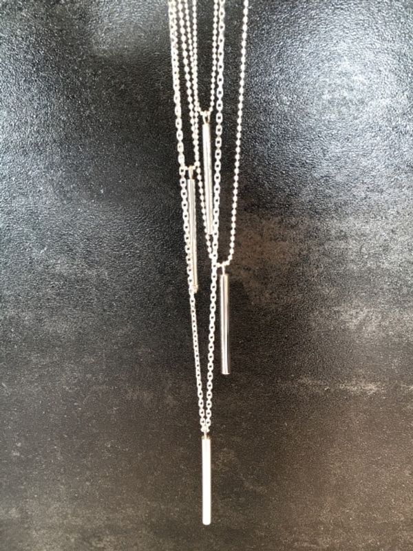 Sleek Silver Stick