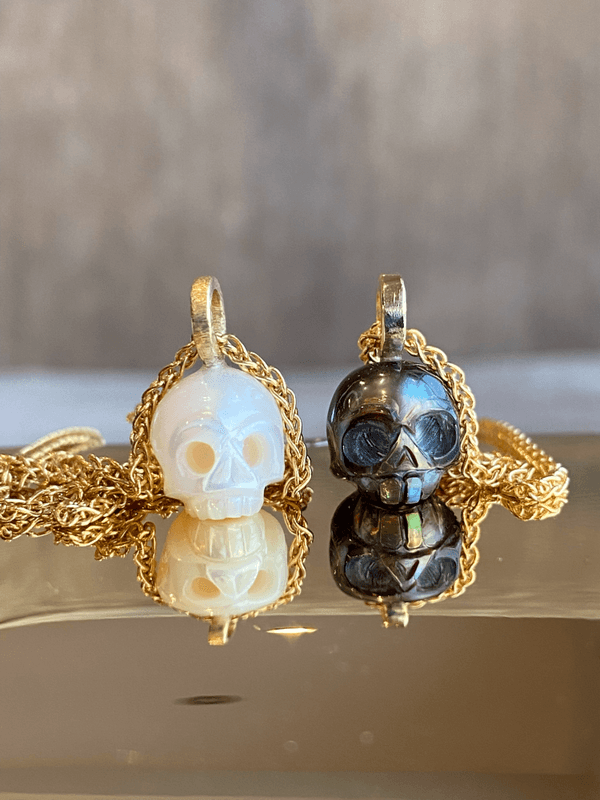 Scull perle kremhvit