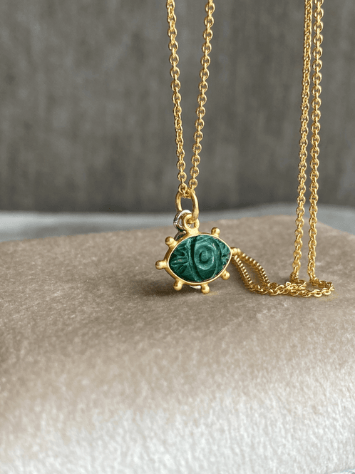 Hovedbilde Evil Eye - Grønn Malakitt